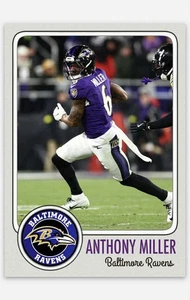 Anthony Miller Novelty Football Card! Baltimore Ravens - Picture 1 of 1