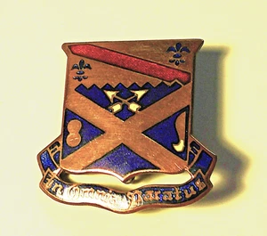 Anstecknadel 2. WK US ARMY 18. Infanterie-Regiment - 1. DIVISION DUI Unit Crest - Bild 1 von 3