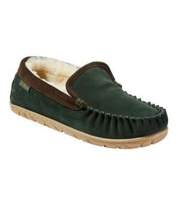 Zapatillas LLBEAN Wicked Good para hombre, abeto negro veneciano/chocolate MEDIANAS 🔥 Foto 1 de 4