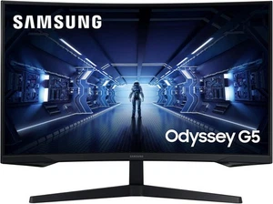 Samsung Monitor Gaming Odyssey G5 Curvo 27"Eye Saver Mode, Flicker Free - Bild 1 von 2