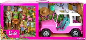 Barbie Sisters and Friends Wildlife Adventure Gift Set GXF30 - Picture 1 of 2