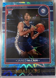 2024-25 Hoops Teal Explosion Jared McCain RC #246 - Philadelphia 76ers - Picture 1 of 1