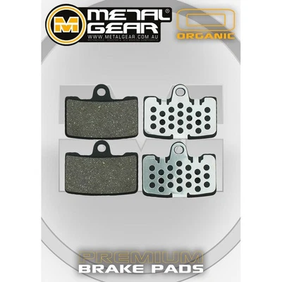 Pastilhas de freio orgânicas dianteiras direitas para EBR 1190 RS 2014 2015 - Imagem 1 de 2