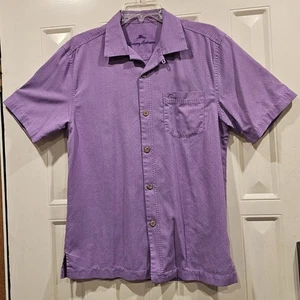 Tommy Bahama IslandZone Herren Small Button Down Hemd 70% Seide - Bild 1 von 8