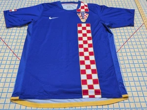 KROATIEN 2006/08 AWAY VINTAGE HRVATSKA Fußball - Fußball NIKE TRIKOT Herren L ~14 - Bild 1 von 11