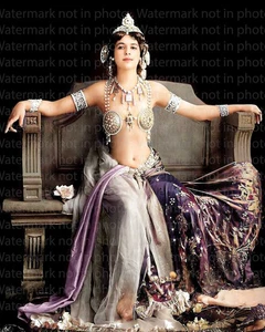 Spy Mata Hari 8x10 RARE COLOR Photo 603 REMASTERED - Bild 1 von 1