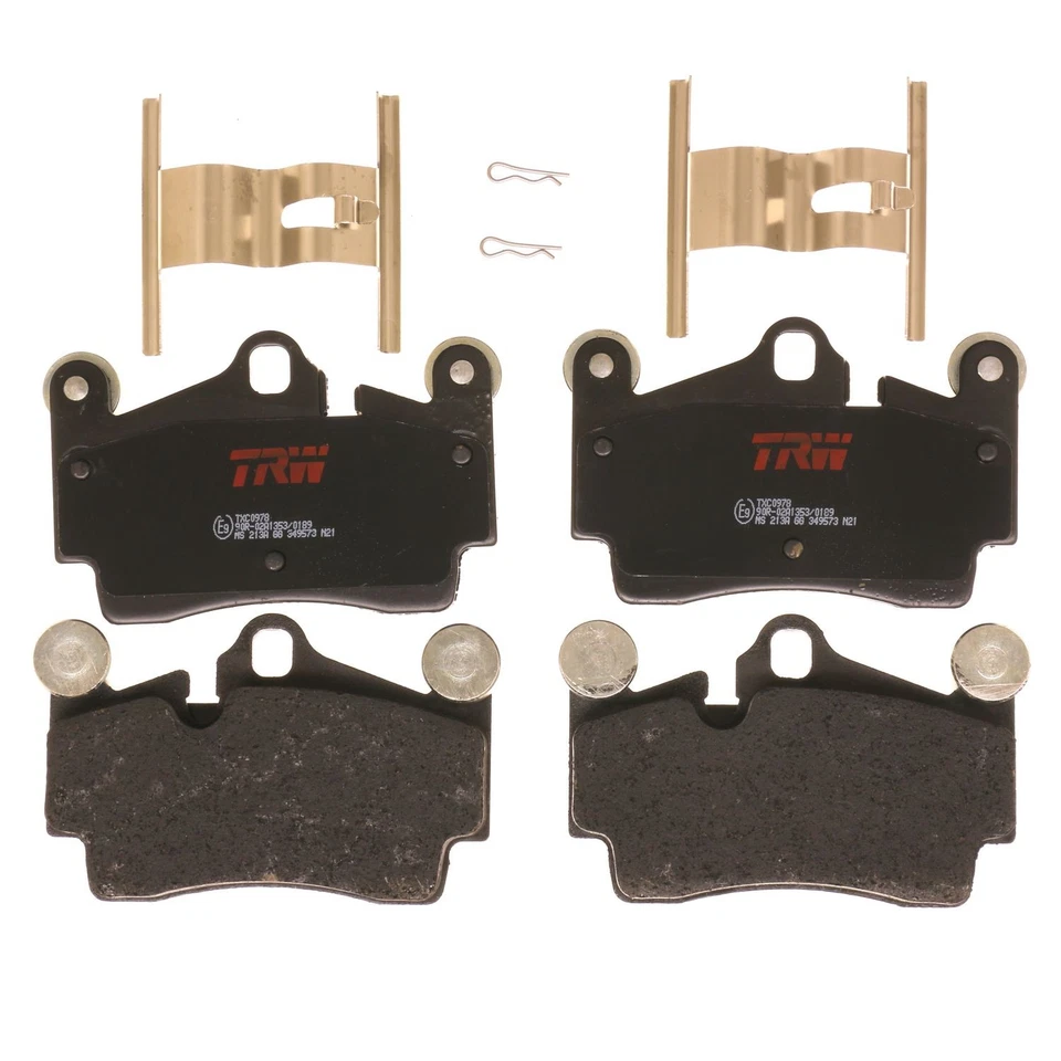 Disc Brake Pad Set for Audi Q7 2007 - 2015 TRW  Ultra TXC0978 Foto 1 de 4