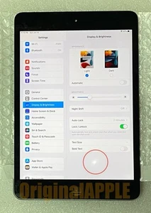 NEGRO 🍏100% OEM Original Apple iPad Mini 4 Pantalla Digitalizador Sensor A1538 A1550 - Imagen 1 de 5