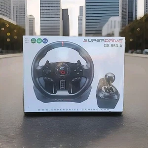 Superdrive GS 850-X Driving wheel shifter and pedals. X Box X/S. X Box 1. PS4 - Picture 1 of 23