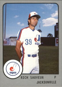 1988 Jacksonville Expos ProCards #986 Rich Sauveur Falls Church Virginia VA Card