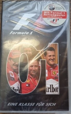 VHS F1 - Eine Klasse für sich (2001) Rückblick Formel 1 Saison 2001 Neu & OVP  - Bild 1 von 3