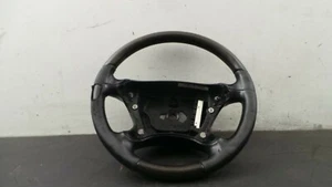 Y8825 Mercedes W211 E Klasse W219 CLS Leder Lenkrad Schwarz Holz A2194602103 - Picture 1 of 12