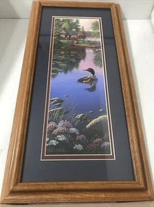Kim Norlien Wildlife Print 10 1/4” X 20 1/8” Framed and Matted (5-PRT-2) - Picture 1 of 4