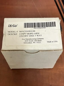 Erie Controls 0691C0309GU00 MOTORTROL Solenoid 3 Way Valve BRAND NEW - Picture 1 of 1