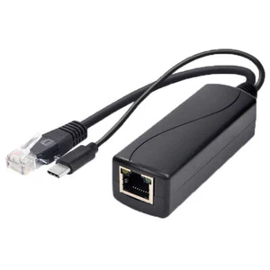 TYPE C PoE Splitter USB 48v to 5V Power Over Ethernet 802.3af For RaspbRSSNX'$v - Bild 1 von 7