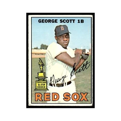 1967 Topps Baseball Card George Scott RC Red Sox #75 - Image 1 of 3