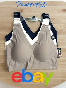 NÁUTICA 3~PACK INTIMATES LOUNGE SIZE 2XL BRAS LASER CUT -NT2081 -BEAUTIFUL! - Picture 1 of 14
