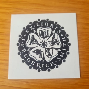 Ex Libris J.F REDERICK SMITH - Picture 1 of 2