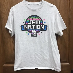 Graues Damen T-Shirt "Winter Jam 2017" - Größe M - Bild 1 von 3