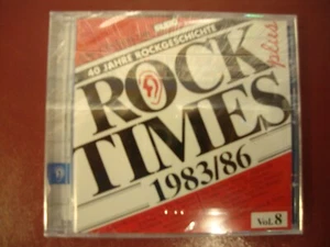 CD - ROCK TIMES Plus 1983/86 Vol. 8 - NEU OVP - 40 Jahre Rockgeschichte - Bild 1 von 2