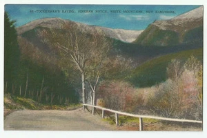 Postal TUCKERMAN'S RAVINE Pinkham Muestch Montañas Blancas NH Tuckerman De Colección - Imagen 1 de 2