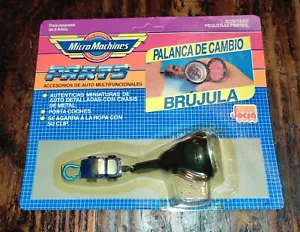 VINTAGE VERY RARE MICRO MACHINES ARGENTINA GEAR SHIFT COMPASS GALOOB MOC NEW !!! - Picture 1 of 8