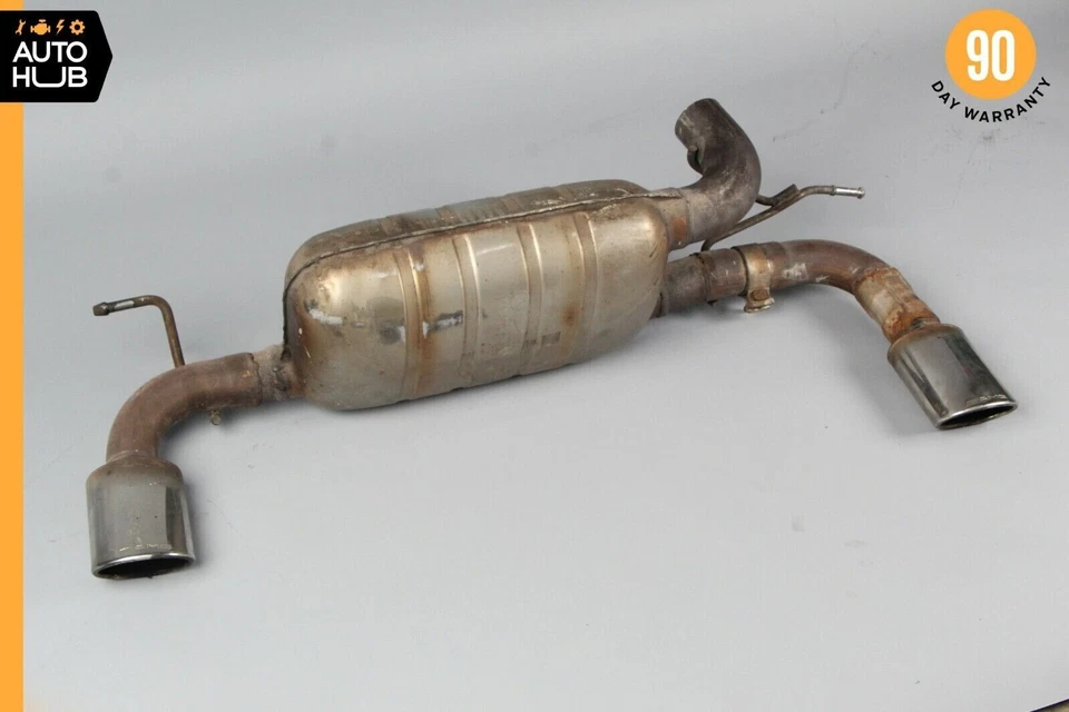 00-03 Mercedes W163 ML55 AMG Sport Dual Exhaust Muffler Mufflers Assembly OEM - Image 1 of 4