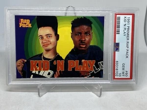 1991 Premier Rap Series Kid 'N Play #60 PSA 10 GEM MINT POP 1 SCARCE - Picture 1 of 7