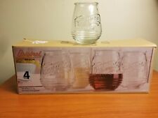 ORIGINAL MASON SET OF 4 STEMLESS WINE GLASS 21oz