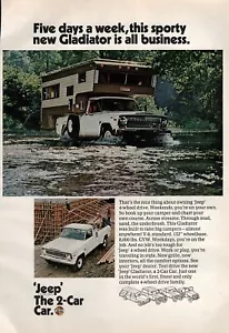 1970 Jeep Gladiator Pickup Truck "All Business" Original Farbanzeige  - Bild 1 von 1