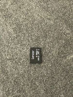 Lexar Micro Sd Card 64 Gigabytes - Image 1 of 2