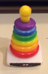 Dollhouse Miniature - Fisher Price - Rock-A-Stack - 1"  - Picture 1 of 3