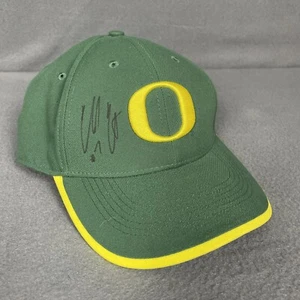 NIKE Oregon Ducks Gorra Gorra Marcus Mariota Autógrafo Verde Correa NCAA Dri Fit - Imagen 1 de 13