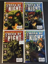 DEAD OF NIGHT #1-4 featuring man-thing max comics Complete Series Set