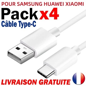 Chargeur Cable USB Type-C Pour Xiaomi Redmi Note 9 Samsung A10 A20e Huawei P30 - Photo 1/13