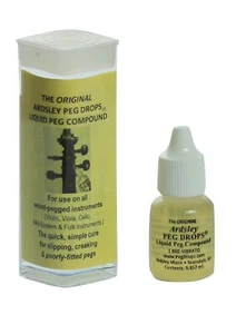 New Ardsley violin viola cello peg drops compound 9.85ml bottle instructions inc - Picture 1 of 4
