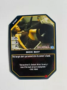 TARJETA BATTLE STAR GALACTICA; EVENTO: ENFERMERÍA CASI NUEVA-COMO NUEVA - Imagen 1 de 2