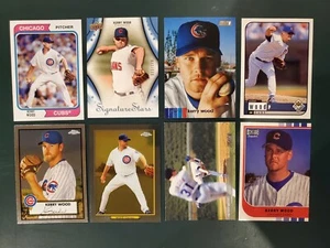 KERRY WOOD - Lot of (8) CARDS - NO DUPES - 1999-2021 Topps Upper Deck CUBS - Picture 1 of 1