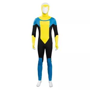 Invincible Adult Costume Superhero Uniform Suit Mark Grayson TV Show Cosplay - Picture 1 of 8