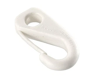 NAUTOS HPN056- WHITE - 7 MM - 5/16" SHOCKCORD SNAP HOOK - 4 PIECES SET - Bild 1 von 1