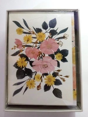 Punch Studio Note Cards - Box of 12  - inv#117243 - Image 1 of 3