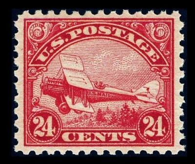 US #C6; 24¢ AIRMAIL ISSUE, XF-OG-NH, PSAG GRADED XF 90, SMQ $250 - Image 1 of 3