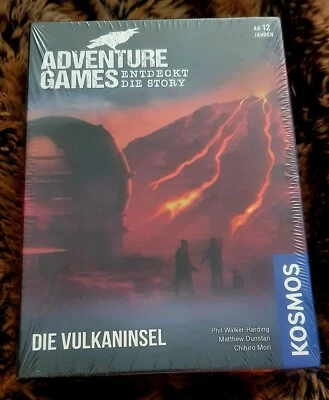 BNIB/ADVENTURE GAMES/Die Vulkaninsel/1-4 Spieler (German) - Image 1 of 4