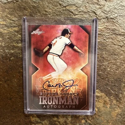 2014 Leaf Cal Ripken Jr. Ironman Legacy Signature Collection - #IM-17 Cal Ripken - Image 1 of 2