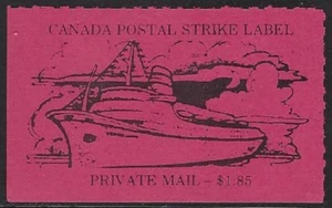 Canada Cinderella: cc5160 Canada Postal Strike 1981 - $1.85 magenta MNH - dw817f - Picture 1 of 1