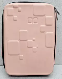 NINTENDO DS PINK CARRYING CASE DS LITE DSi XL 11"x9" LOOKS DINGY - Picture 1 of 19