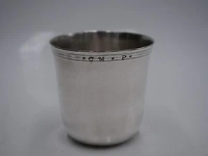 SELTENE PAUKE CRON AUS MASSIVEM SILBER 18. JAHRHUNDERT PARIS 1783 - Bild 1 von 3