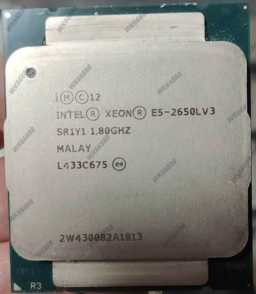 Intel Xeon E5-2650 V3 SR1YA 10-core 2.3GHz/25M LGA2011-3 processor CPU 2650V3  - Image 1 of 1