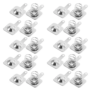  10 Sets Battery Contact Iron Spring Plates For Remote Control Devices Diy - Picture 1 of 12