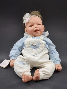 Lee Middleton Original Puppen von Reva #013098 1998 braune Haare Augen signiert - Bild 1 von 9